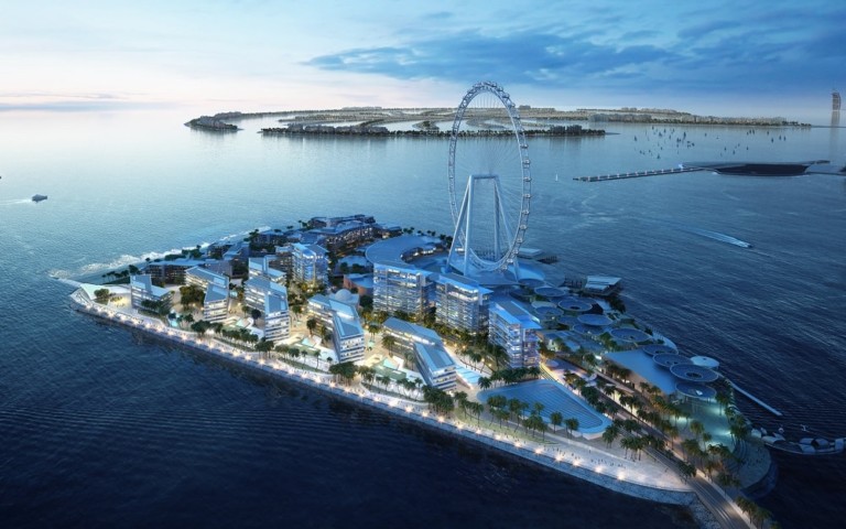 Bluewaters Island Dubai to house Ceasars Palace