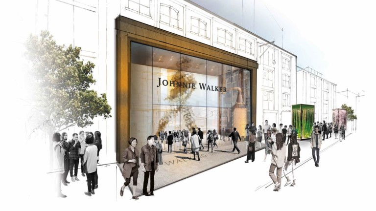 Johnnie Walker visitor experience Diageo