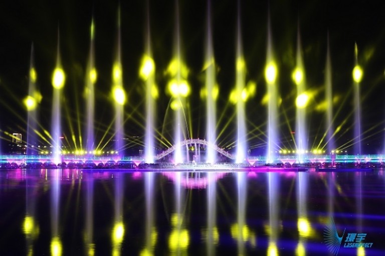 Lasereffects Water show china