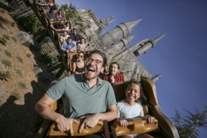 Universal Studios Hollywood flight of the hippogriff roller coaster