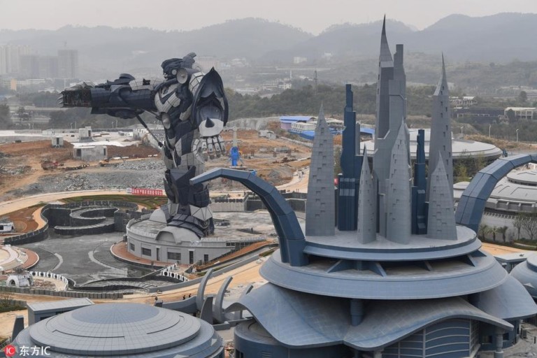 Oriental Science Fiction Valley Science fiction virtual reality theme park opens in China