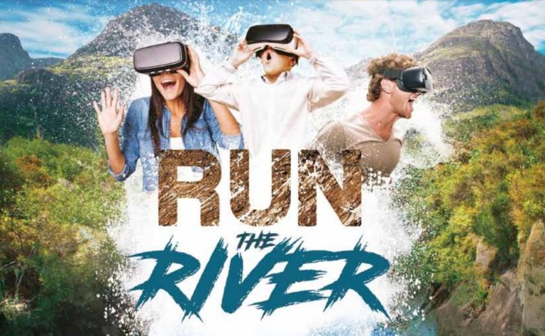 run the river dynamic VR waterproof attraction by cl corp