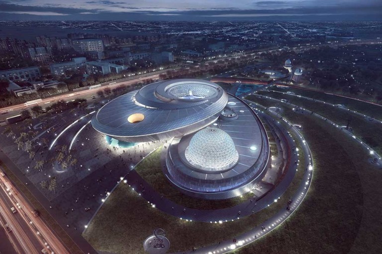 Shanghai Planetarium design by Ennead architects