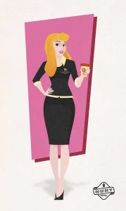 disney princess sleeping beauty ceo coffee company role model