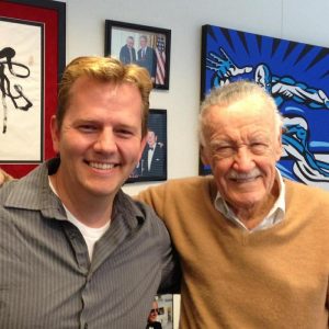 josh shipley with Stan Lee of Marvel