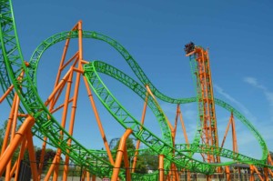 tantrum roller coaster at darien lake park supplied by ride entetainment