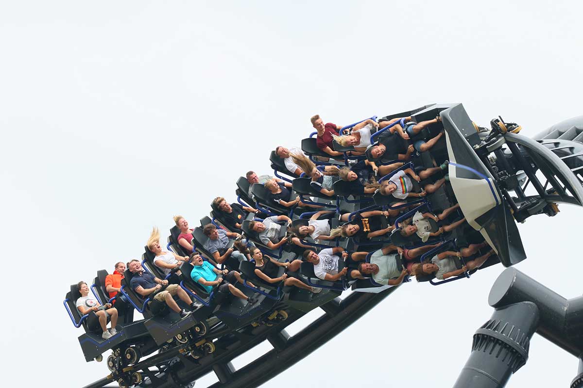 Record breaking Intamin Hyperion mega coaster opens at Energylandia