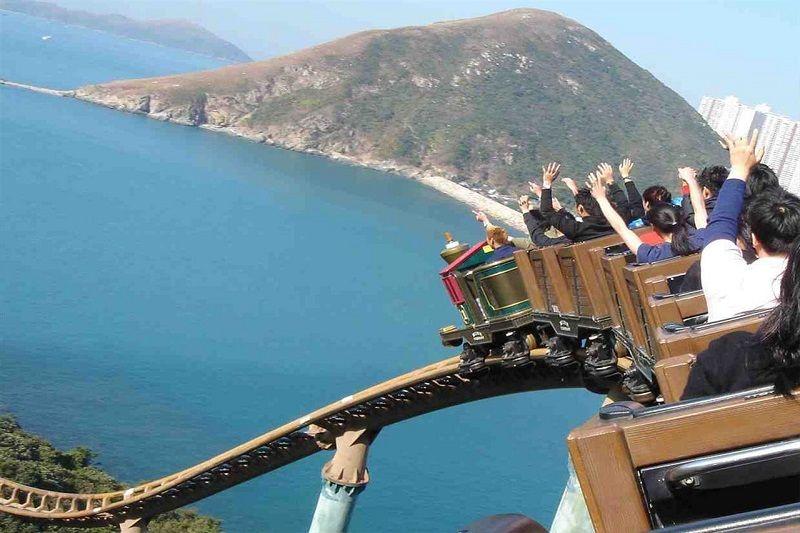 Ocean Park Hong Kong rollercoaster