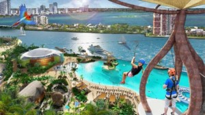 Jungle Island Miami eco adventure zip line