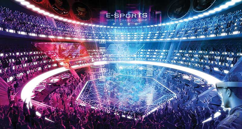 Behind League of Legends, E-Sports's Main Attraction - The New