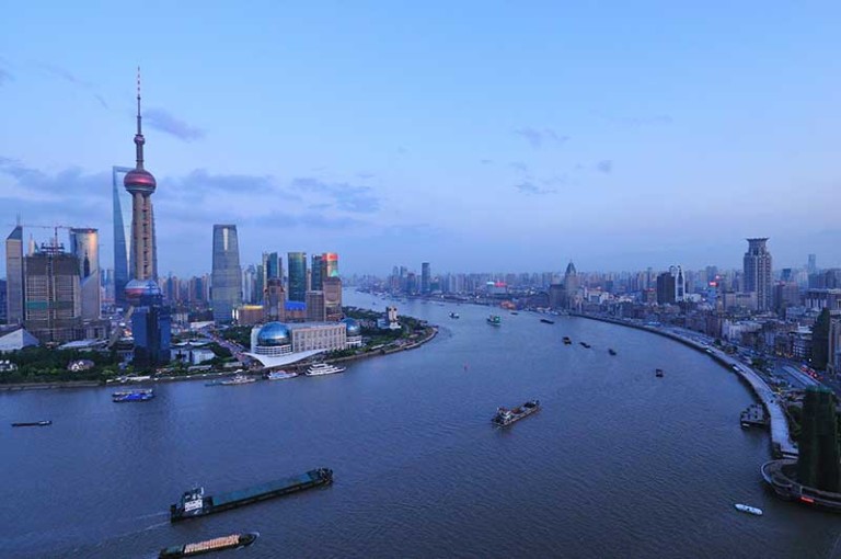 Huangpu River, site of planned agricultural park