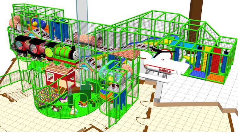 Thomas and Friends Rendering Mattel Play Town iPlayCo