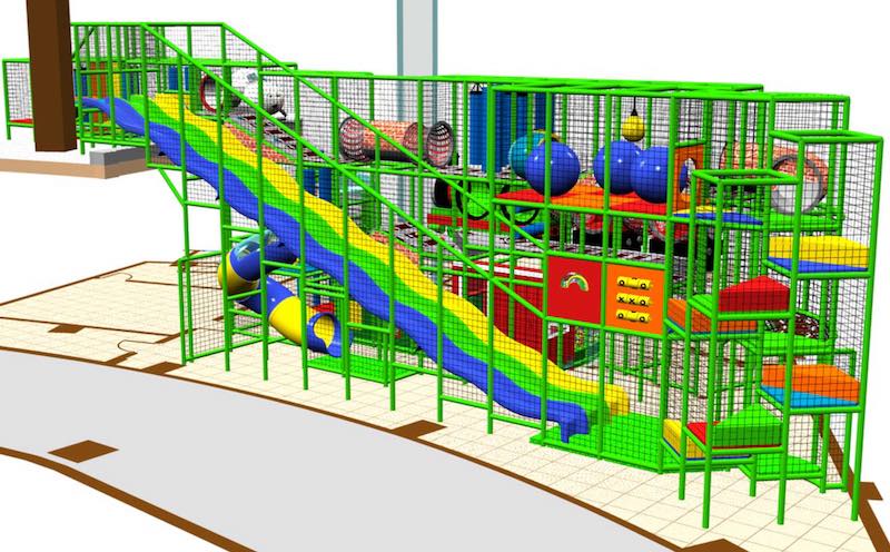 Mattel Play Town Dubai IplayCo Renderings