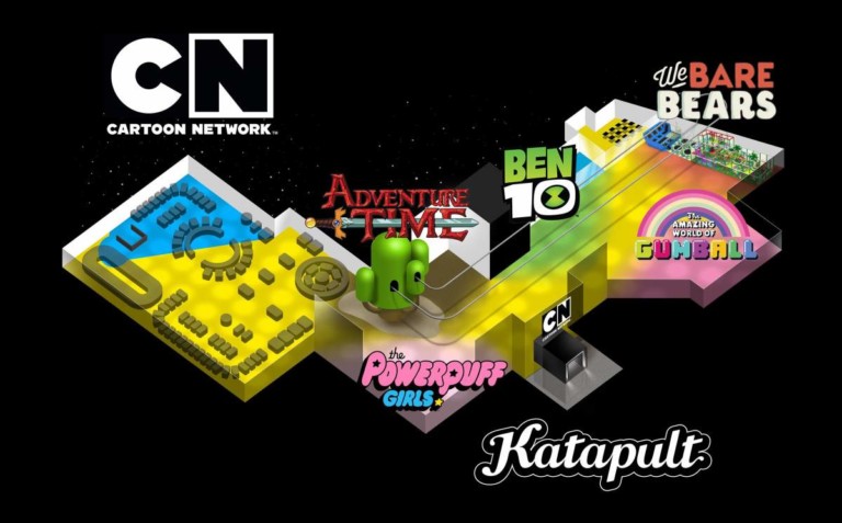 katapult and future kid create cartoon network themed attraction kuwait