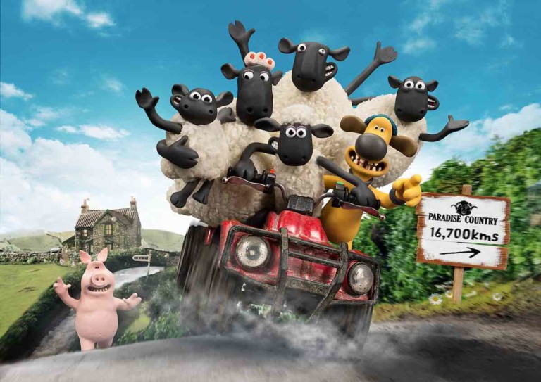 Paradise Country Shaun the Sheep Aardman