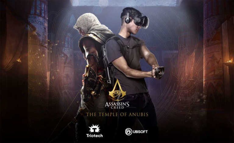 Triotech launches Assassin’s Creed: The Temple of Anubis for its VR Maze attraction