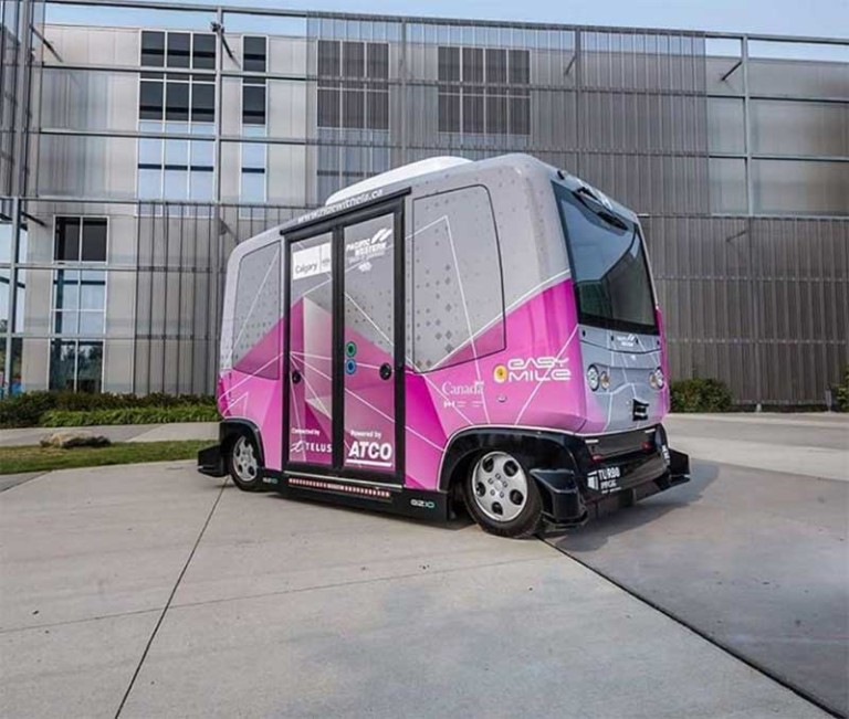 self driving shuttle calgary