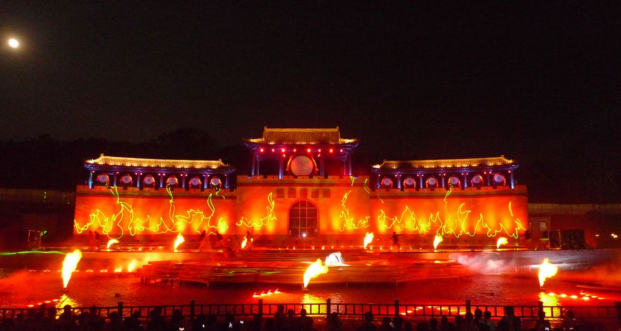 Bengbu Water Show, Huanyu, Lasereffect