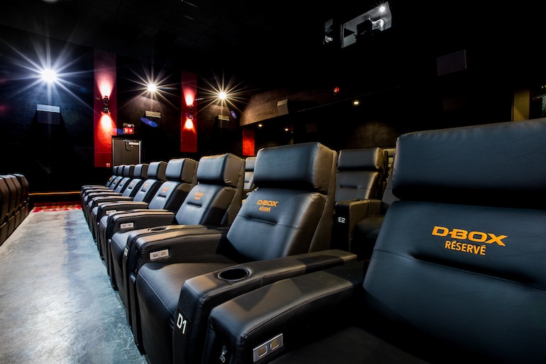 Motion deals theater seats