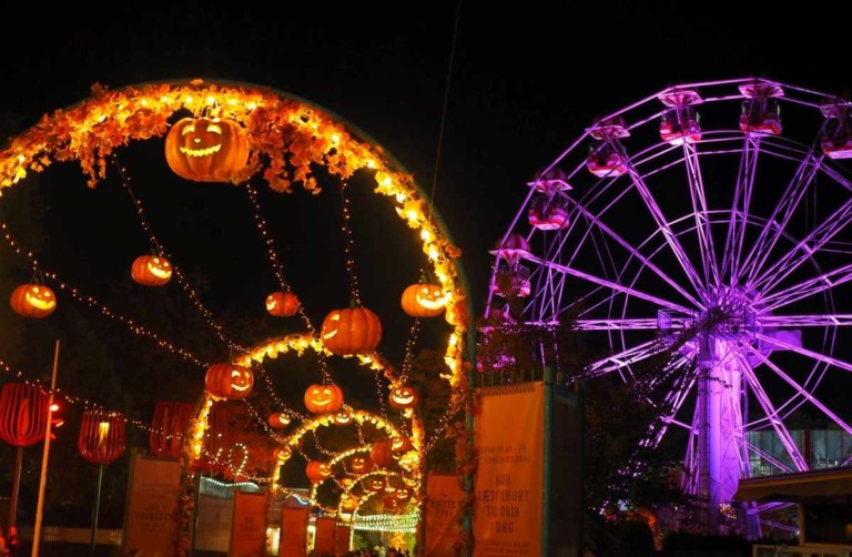 Halloween theming Tivoli Friheden