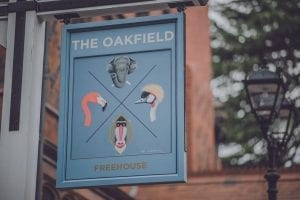 The Oakfield sign, Chester Zoo