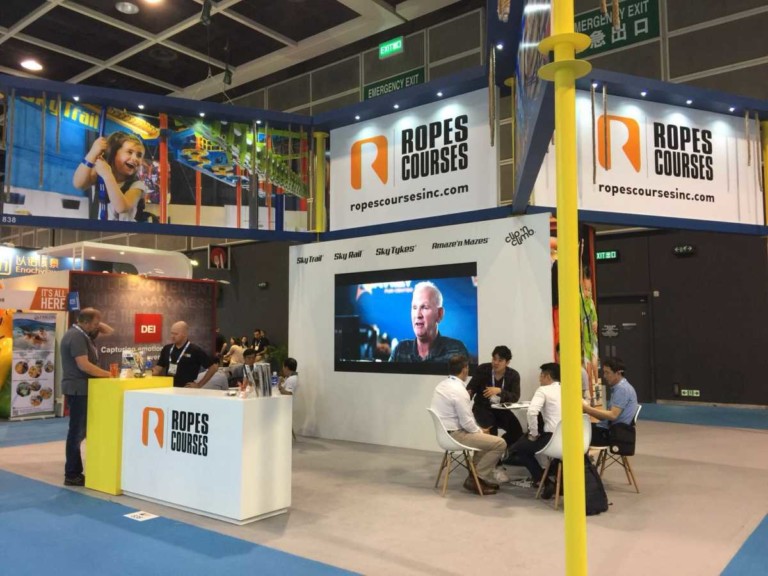 rci exhibits at AAE to target emerging markets for adventure attractions