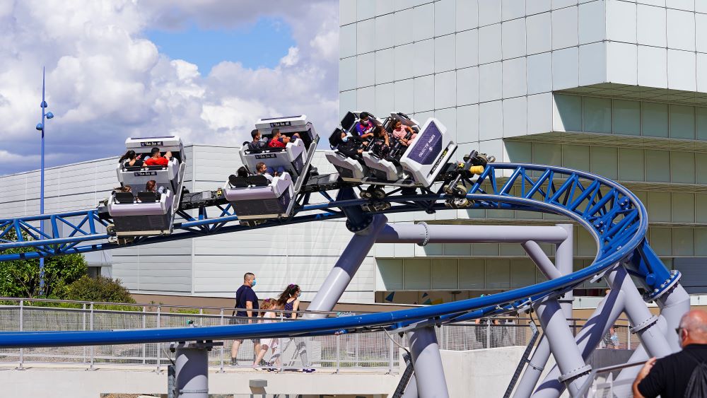 Objectif Mars Intamin roller coaster