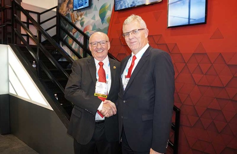 Dynamic Duo: CEOs Dick Chance (Chance Rides) and Guy Nelson (Dynamic Attractions) are working together, making their companies the largest source for rides in North America.