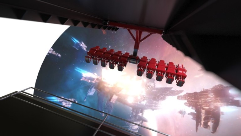 Holovis has launched a patented attraction concept that it claims “re-volves” the flying theatre experience. L