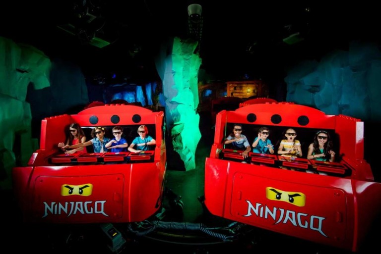 triotech ninjago the ride