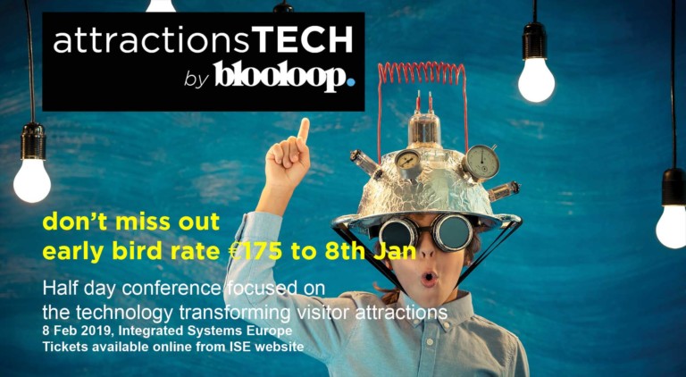 attractions tech by blooloop ISE early bird