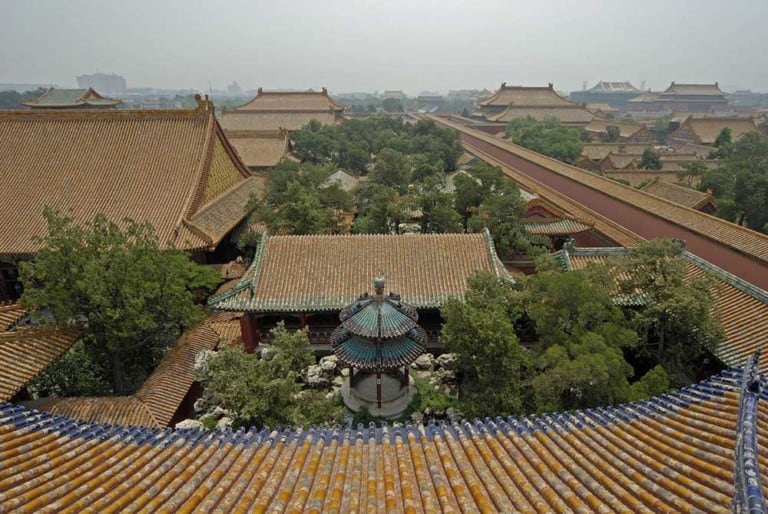 Qianlong Garden restoration at the Palace Museum