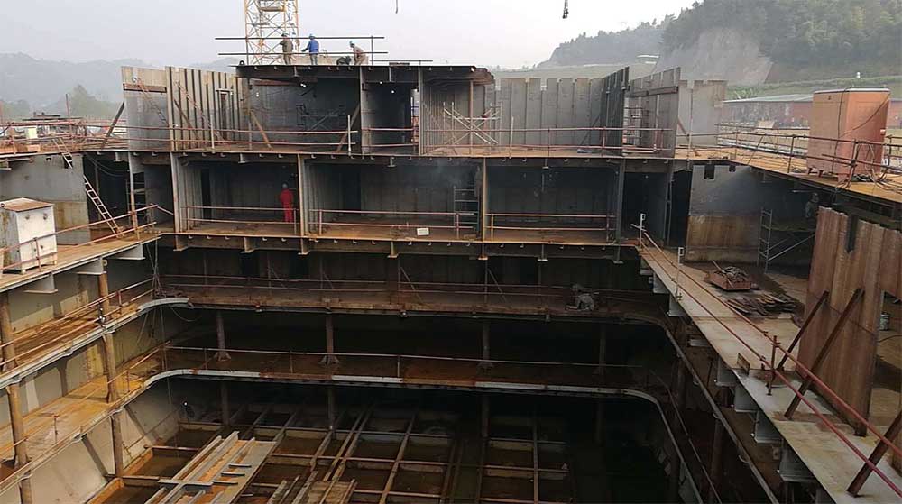 Titanic replica nears completion at Romandisea theme park China