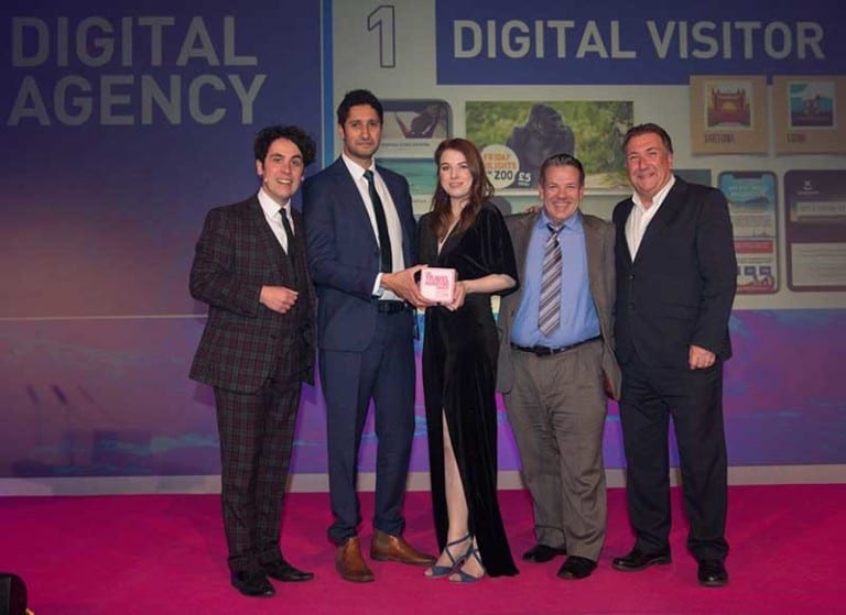 Digital Visitor wins ‘Best Digital Agency’ at the Travel Marketing Awards