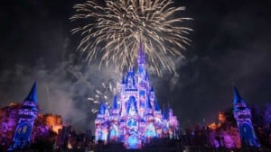 Happily Ever After fireworks at Magic Kingdom, number one on the list of the world's top theme parks of the decade