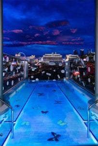 artainment: damien hirst designs $100k a night empathy suite in las vegas