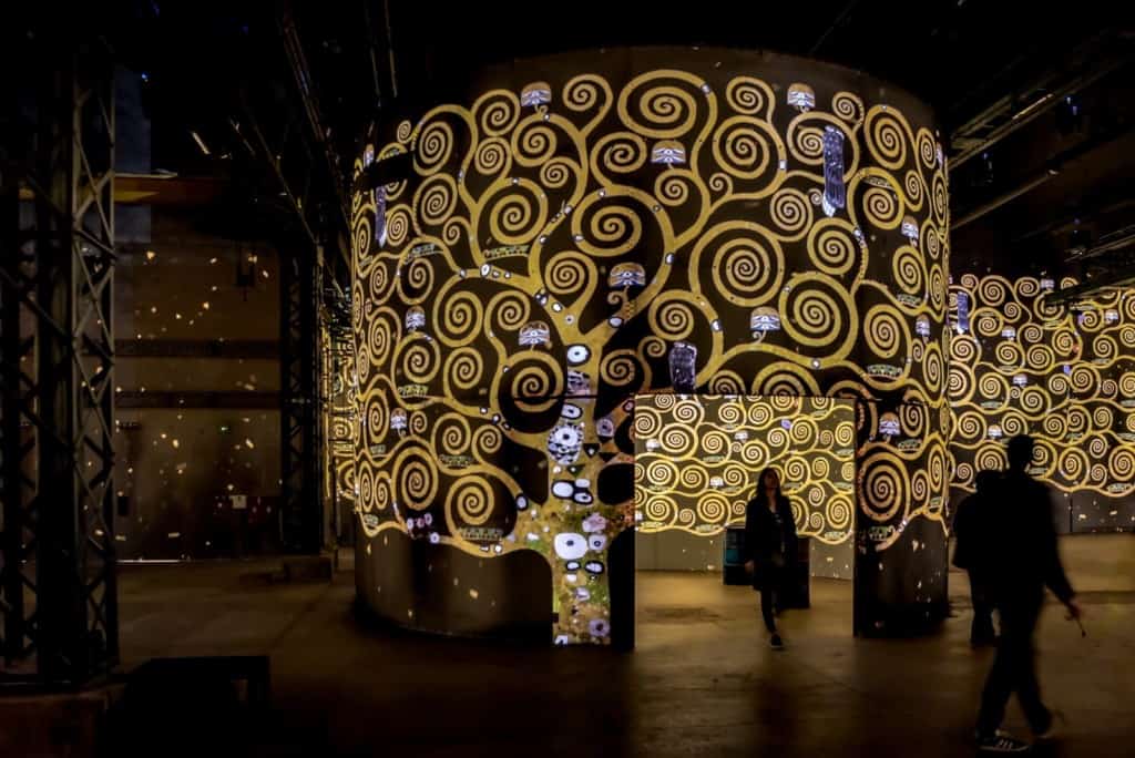 klimt atelier des lumieres culturespaces artainment