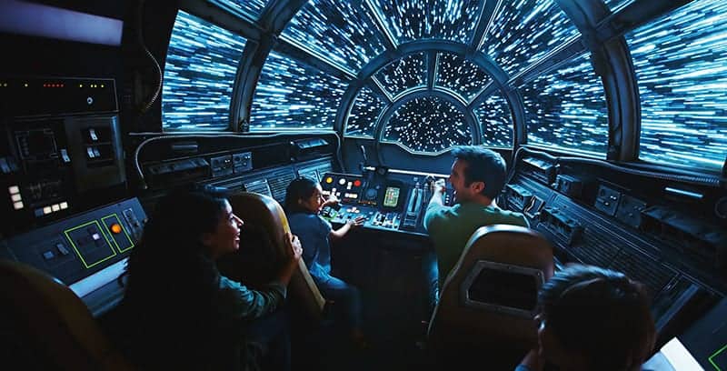 Extreme scaffolder who built Millennium Falcon for Star Wars The