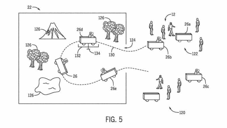 Universal files patent for driverless vehicles to transport guests at theme parks