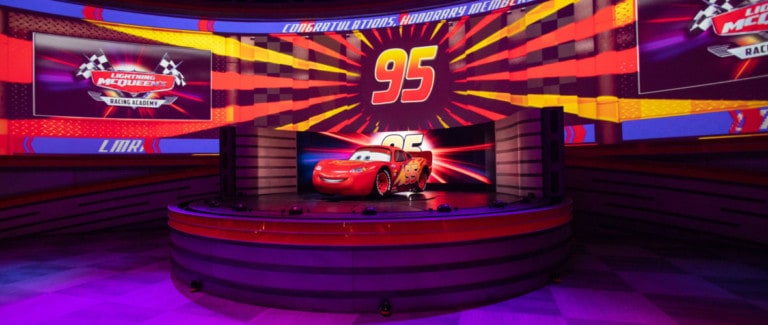 Lightning McQueen’s Racing Academy Walt Disney World.