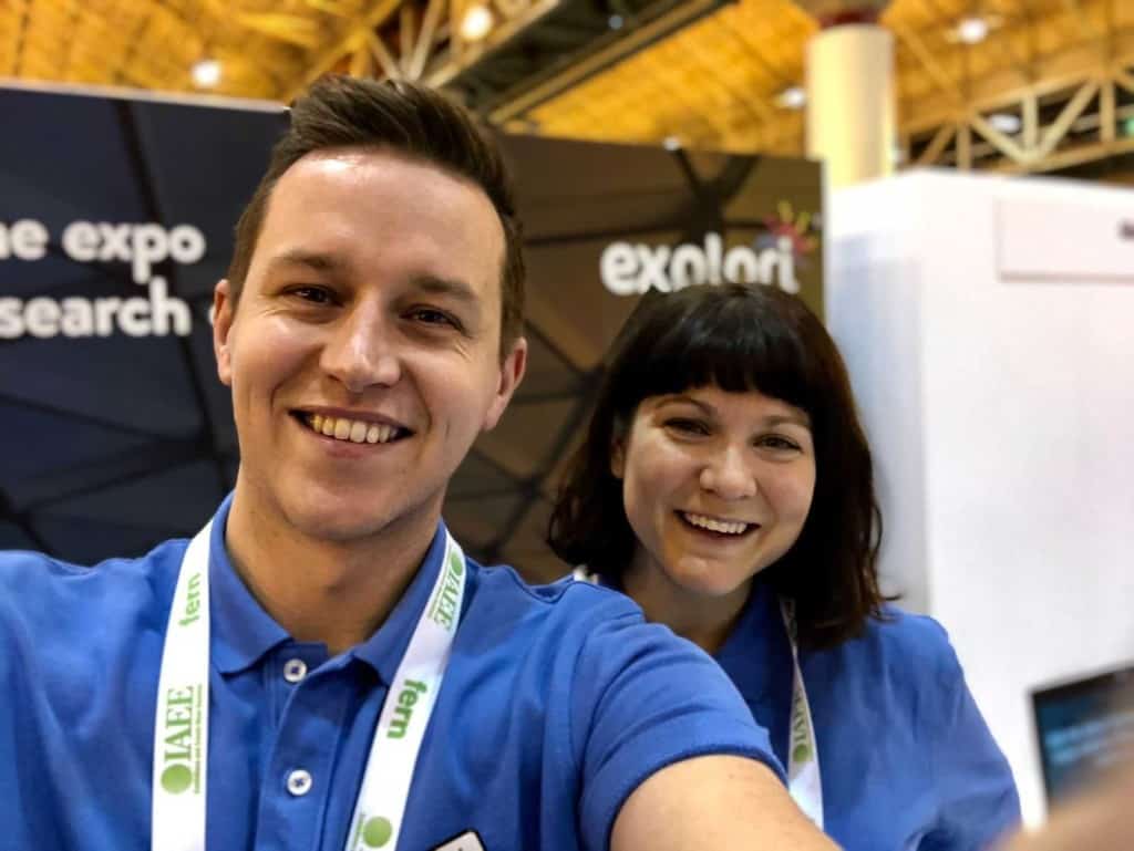 Sophie Holt and Richard Kensett of Explori