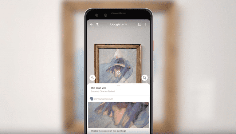 google lens, de young museum