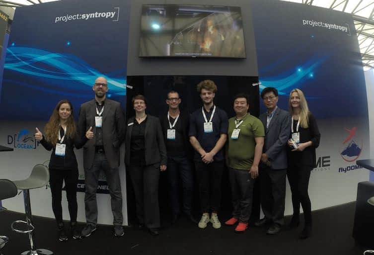 Project Syntropy Team Picture at IAAPA Asia Expo Shanghai 2019