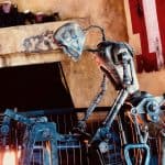 Smelter droid at Ronto roasters star wars galaxys edge photos blooloop