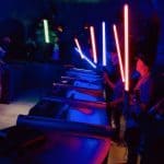 Lightsaber activation at Savi's Workshop