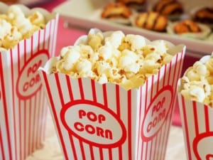 Popcorn cinema stock pic Barco