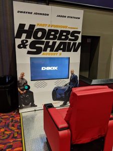 D-Box Fast & Furious Hobbs & Shaw