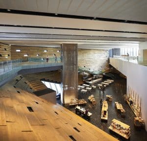 V&A Dundee building interior, blooloop