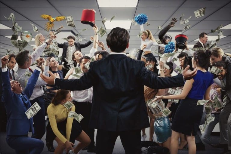 wolf of wall street immersive production