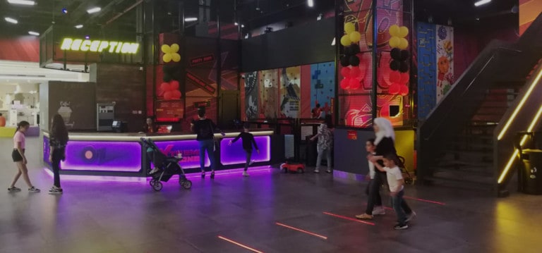 iPlayCO xtreme zone Abu Dhabi Mall